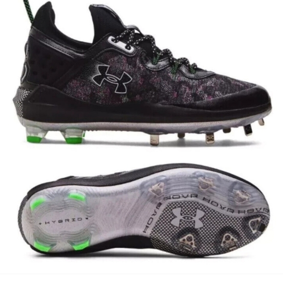 Mens Under Armour Bryce Harper 8 Low ST TPU Baseball Cleats Molded 10